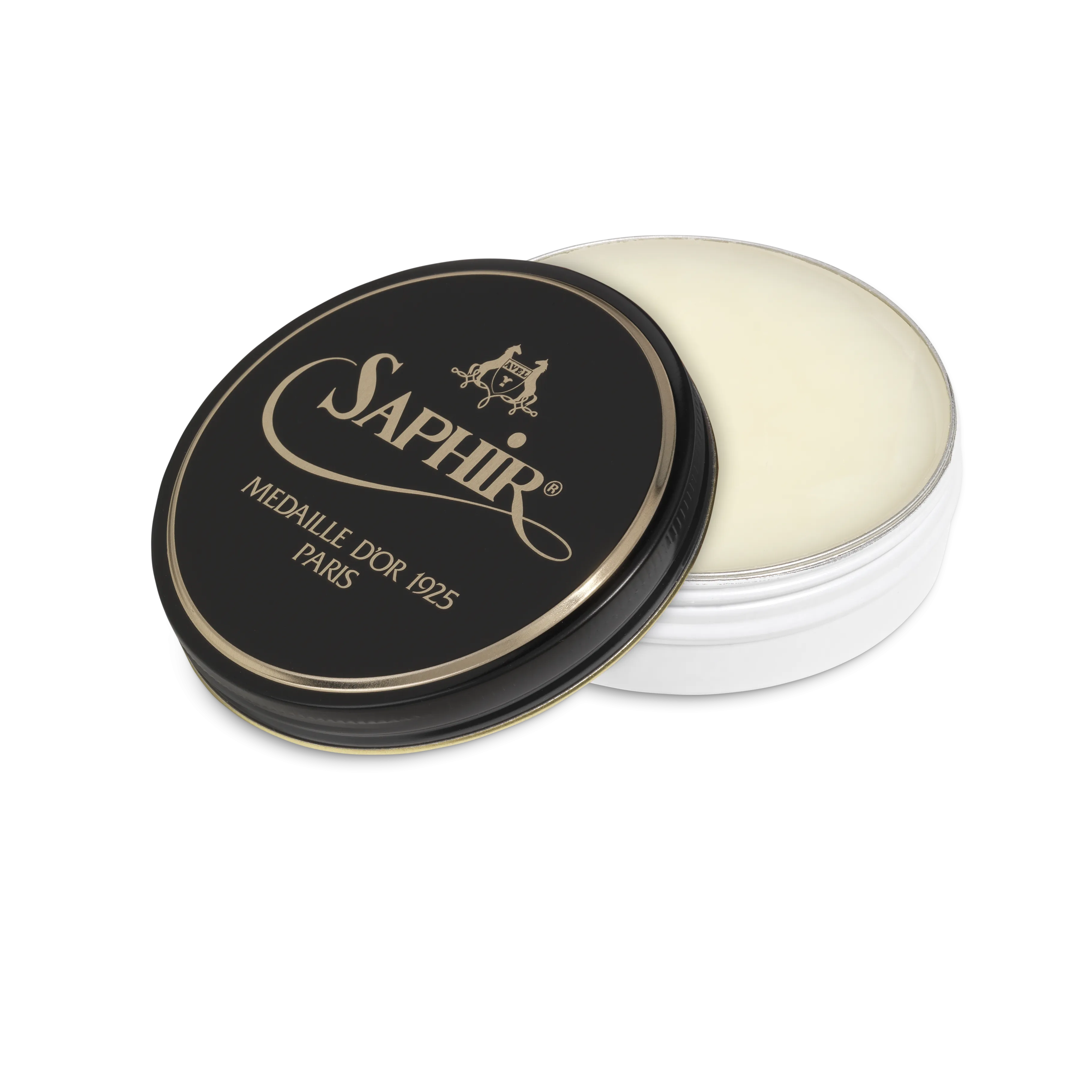 02 Neutral - Saphir Medaille D'or Pate-De-Luxe Beeswax Shoe Polish 100ml