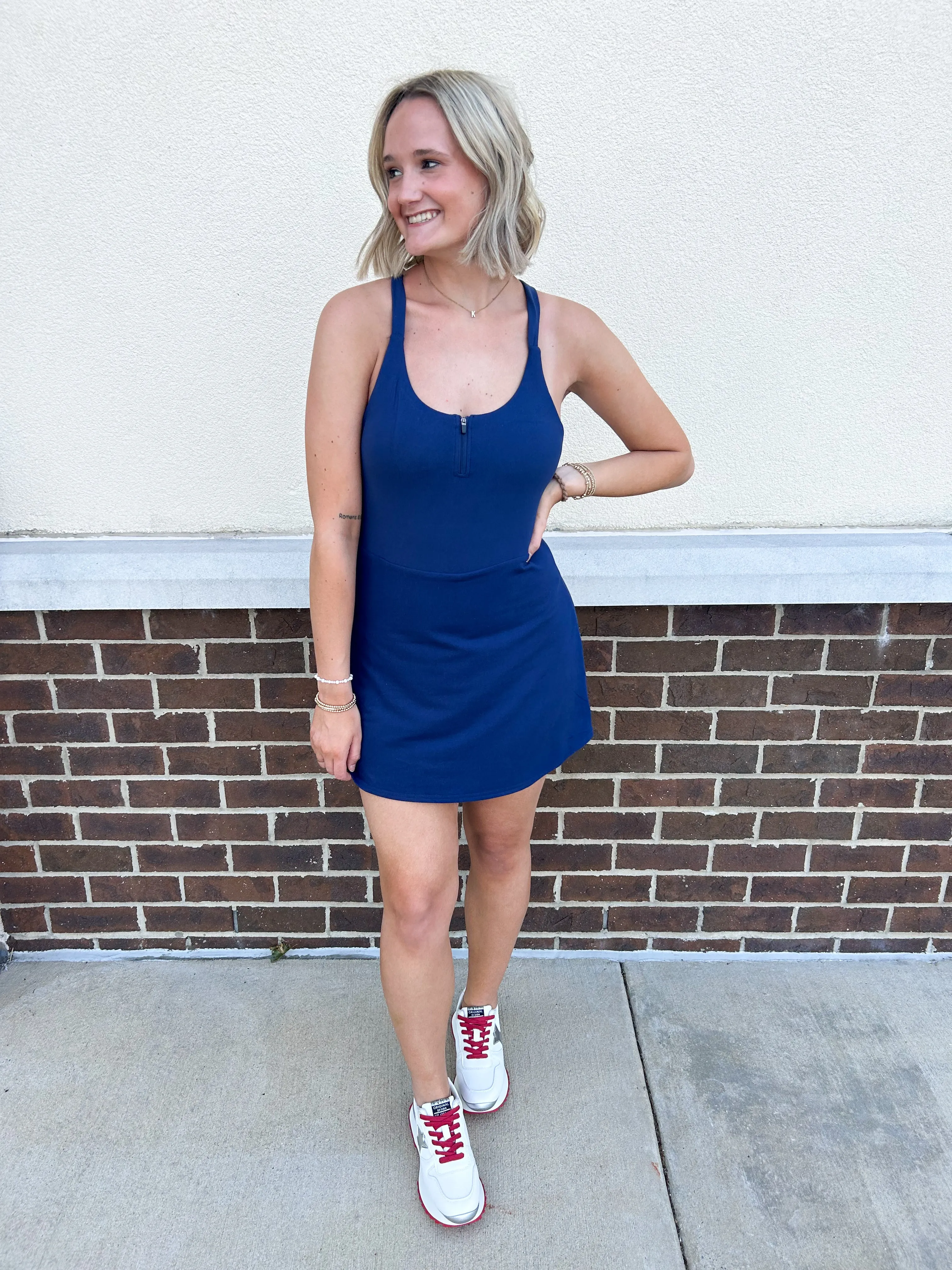 Activewear Dress// Navy