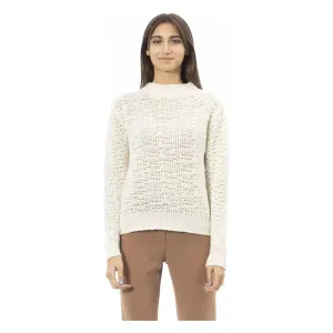 Alpha Studio White Polyamide Women Sweater