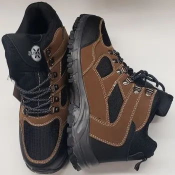 Austen -- Men's Suedine Hiker -- Brown/Black