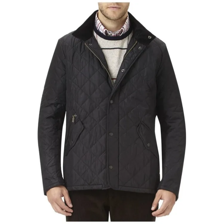 Barbour Chelsea Sports Quilt Jacket - Black