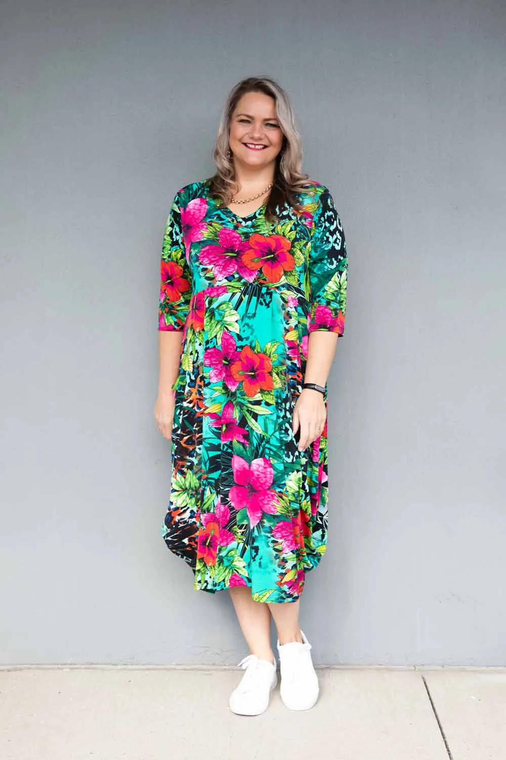 Bittermoon - D1600-T Tropical Carly Dress