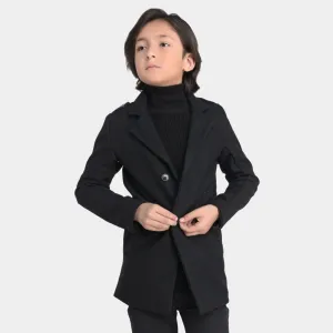 Boys Woven Jacket - BLACK