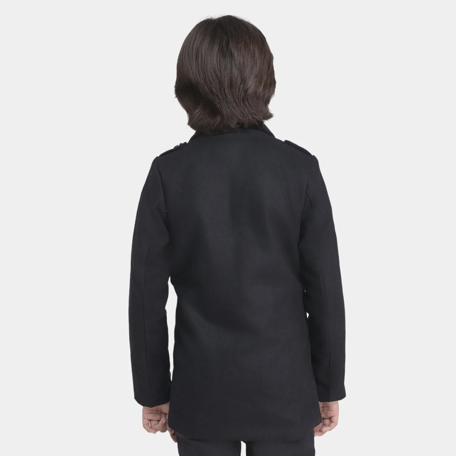 Boys Woven Jacket - BLACK