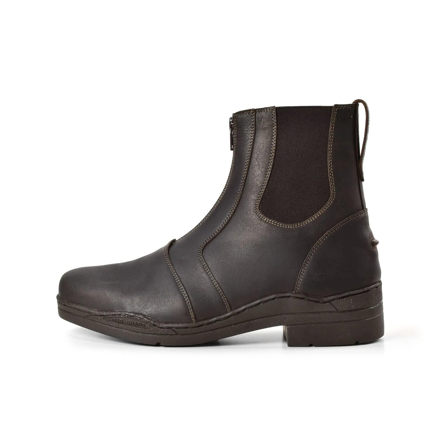 Brogini Bolzano Fur-Lined Paddock Boots Brown