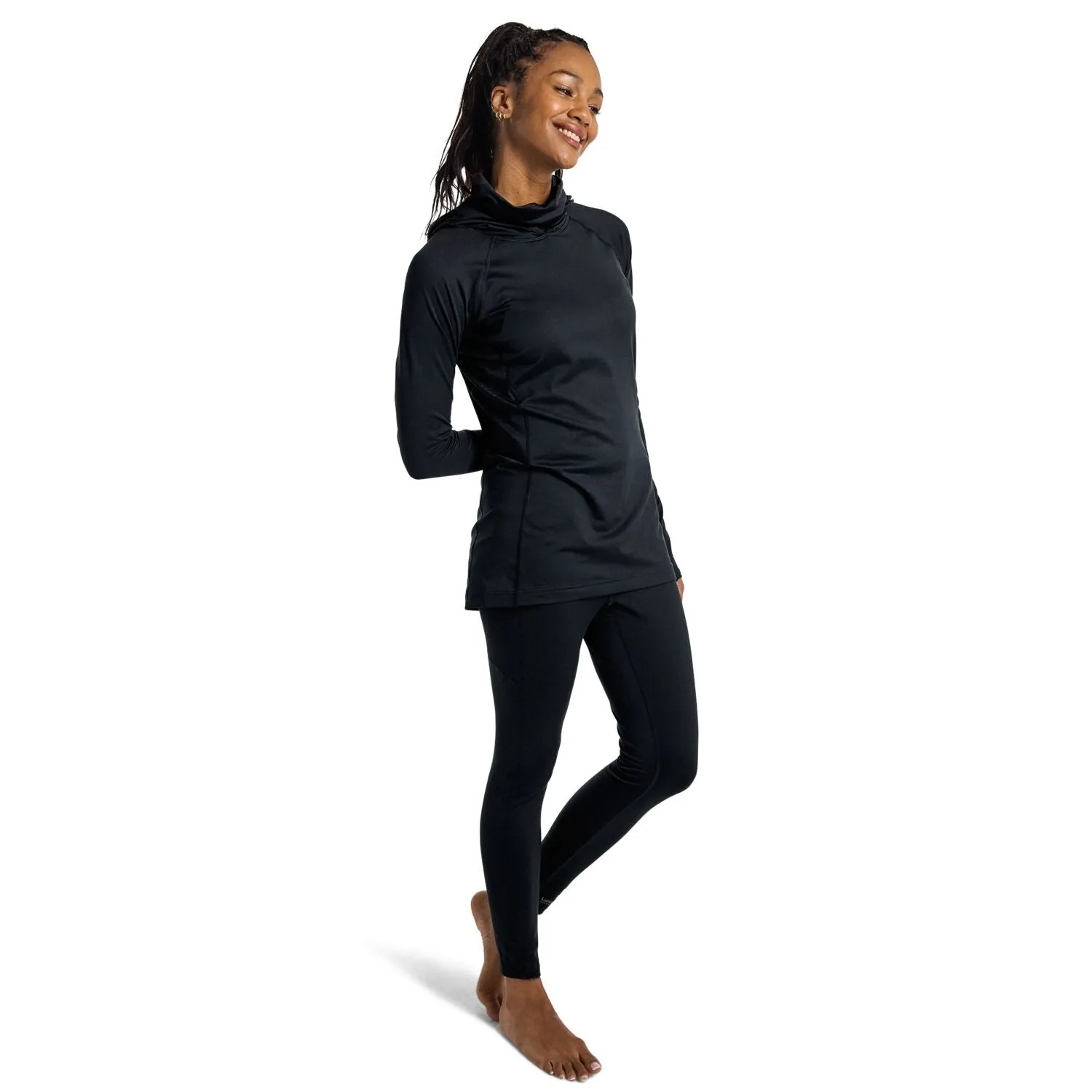 Burton Midweight X Long Neck Base Layer Hoodie 2025 - Women's