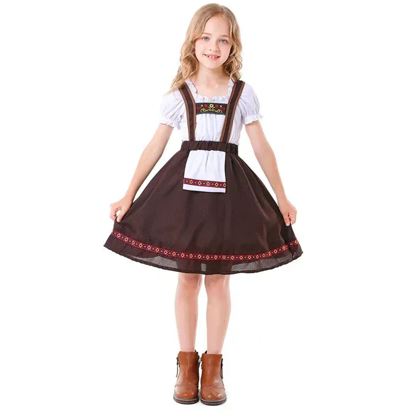 Colorful Oktoberfest Kid Fun Dresses