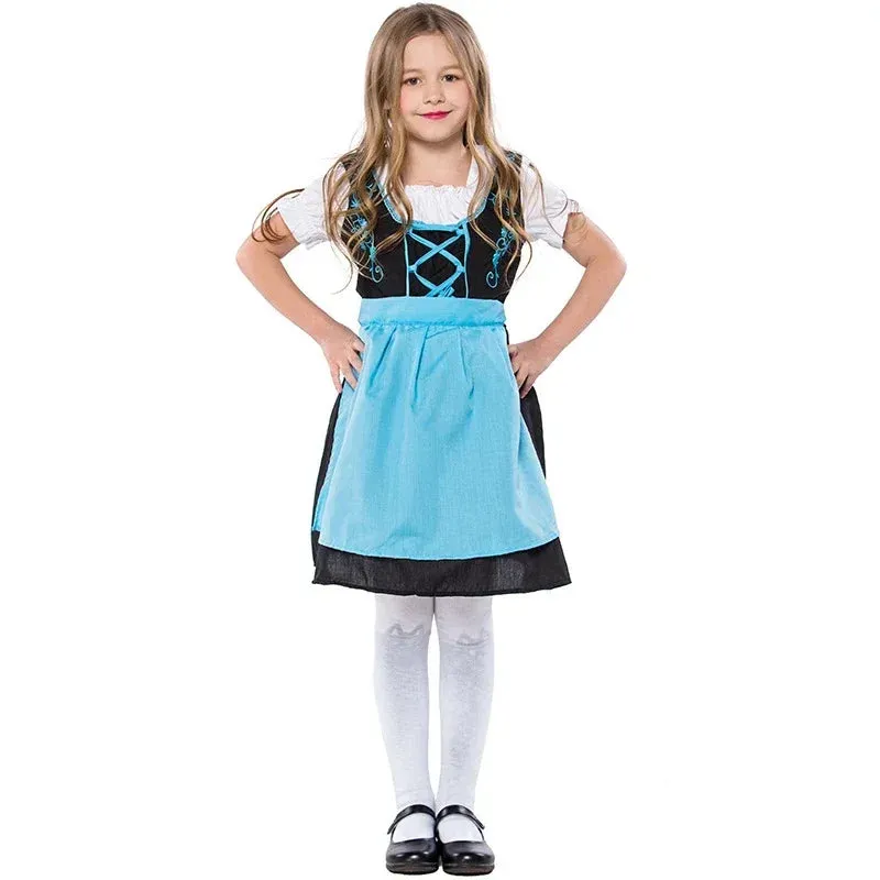 Colorful Oktoberfest Kid Fun Dresses