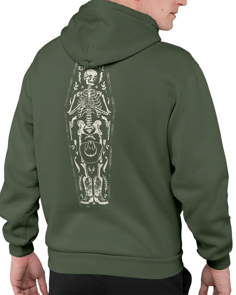 Country Boy® Ride Or Die Cowboy Coffin Hoodie