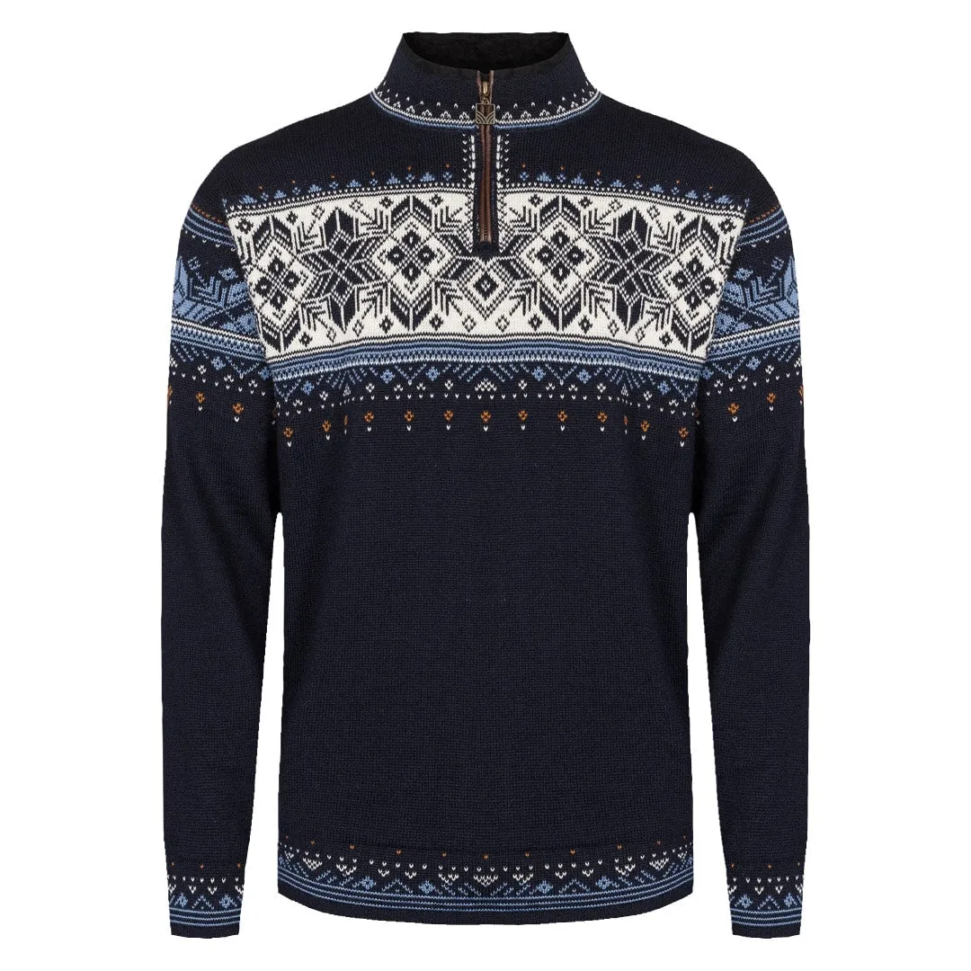 Dale of Norway | Blyfjell Swweater | Men's | Navy/Off White/Blue Shadow