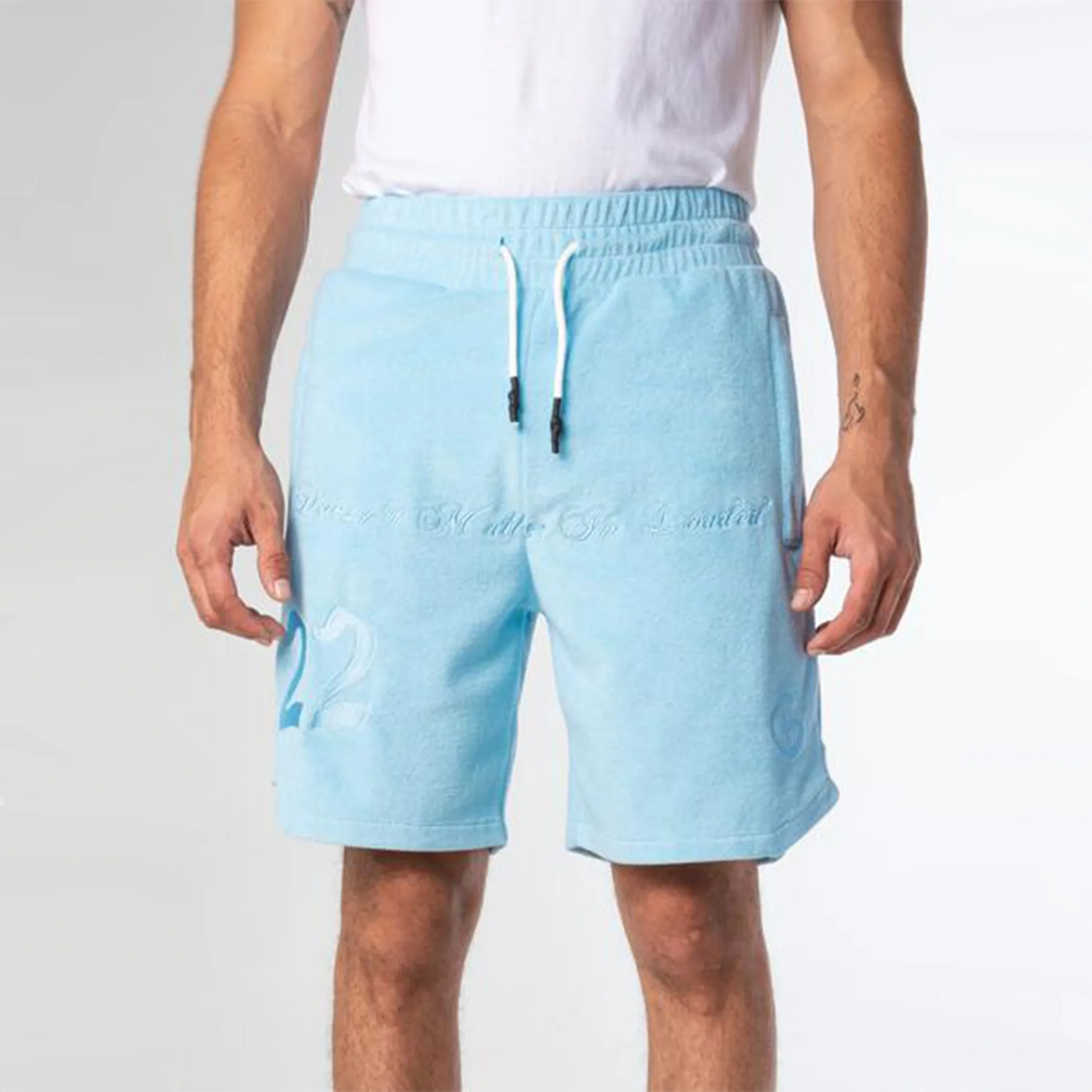 DOESN'T MATTER I'M LOADED SHORTS (BABY BLUE)