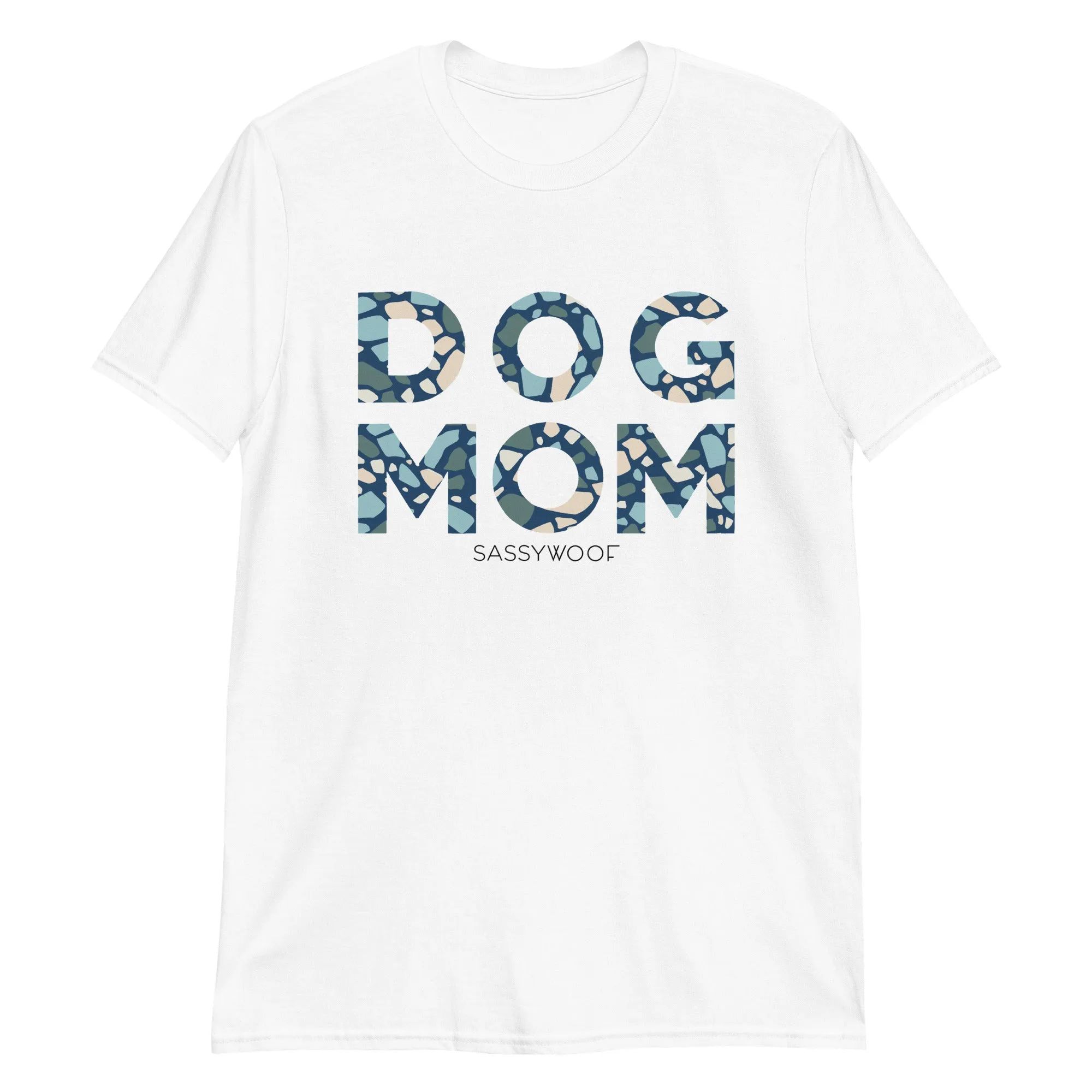 Dog Mom Tee (Santorini)