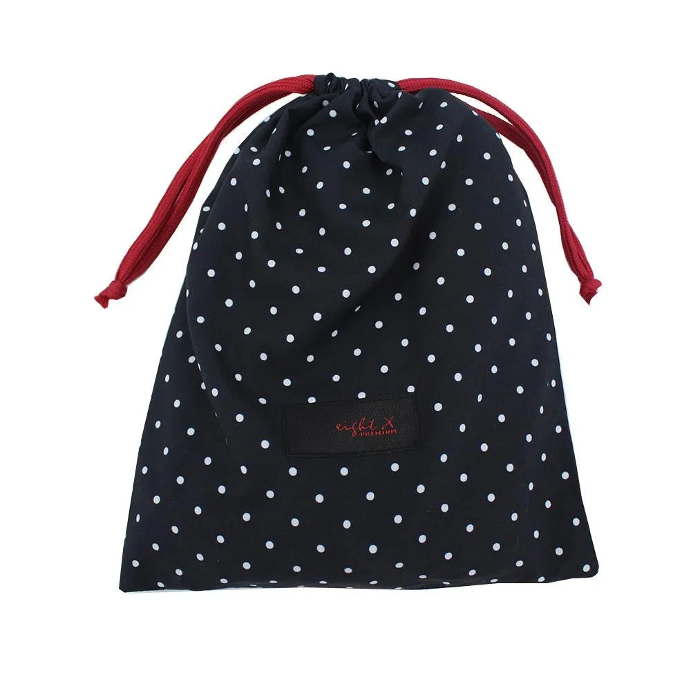 Dot Print Trunks - Black