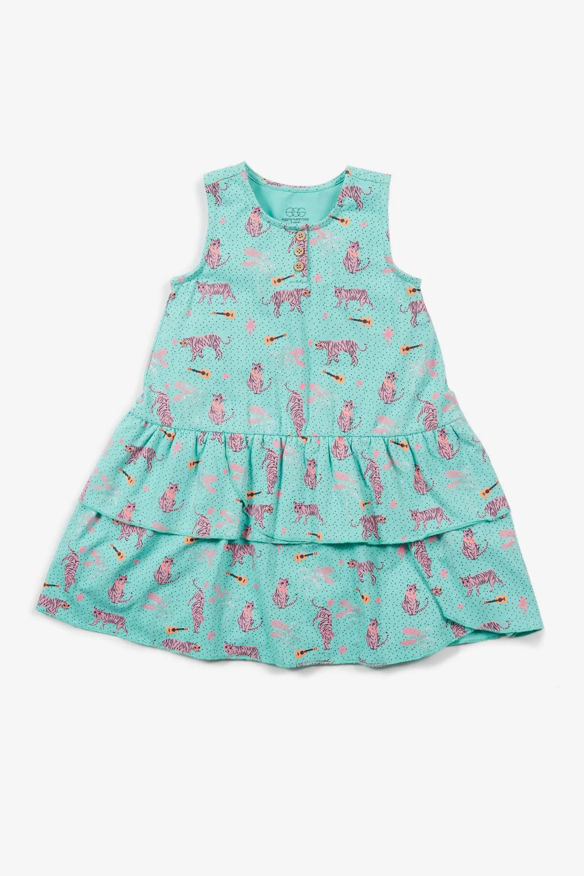 EGG New York Brianna Tiger Girls Dress (Size 2 left)