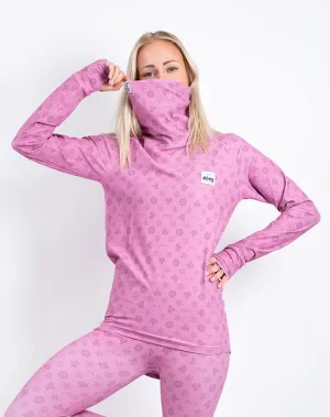 Eivy Icecold Top Base Layer Womens Monogram Dutsy Pink