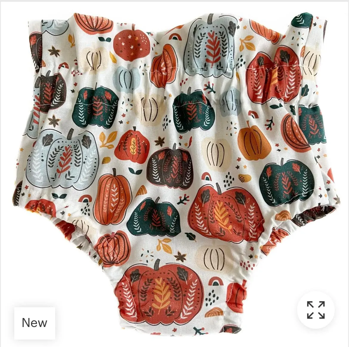 Fall Pumpkin Patch Baby Bloomers