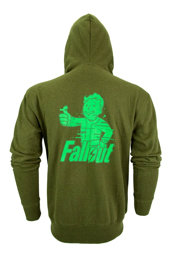 Fallout Analog Pip-Boy Zip-Up Hoodie