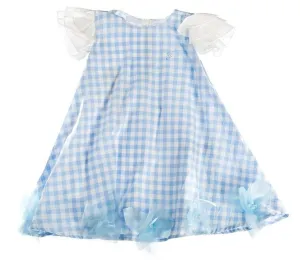 FUN & FUN Girl's BDR3222 Dress - Blue