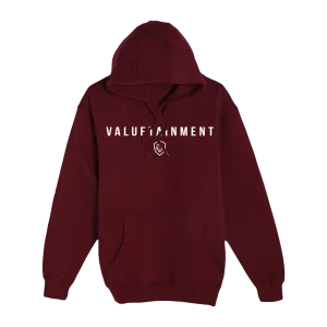 Future Looks Bright Maroon Pullover Hoodie