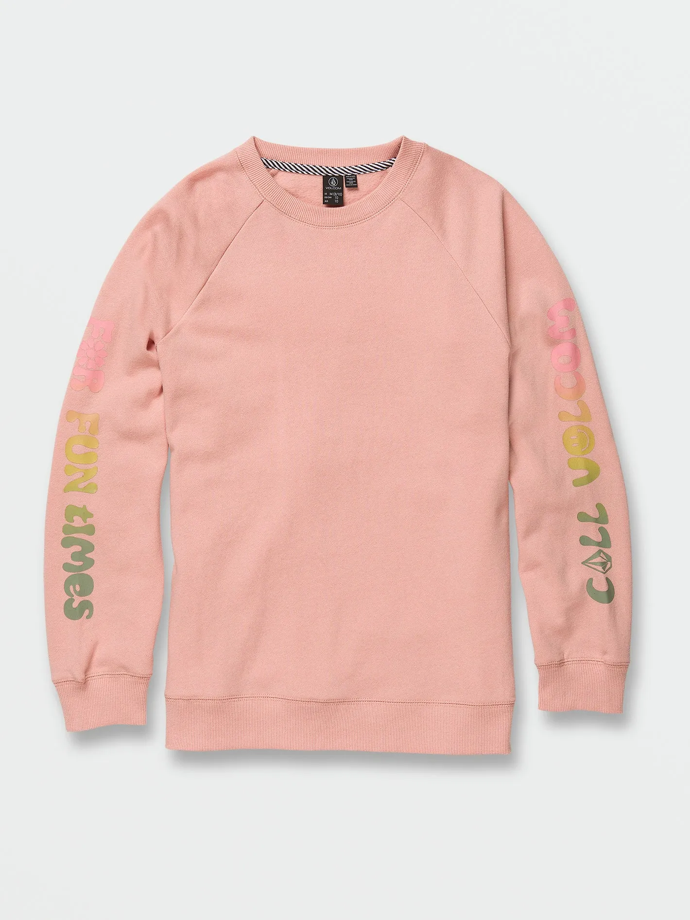 Girls Truly Stokin Boyfriend Sweatshirt - Hazey Pink