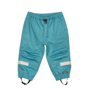 Hard Shell Waterproof Pant: Lake Blue