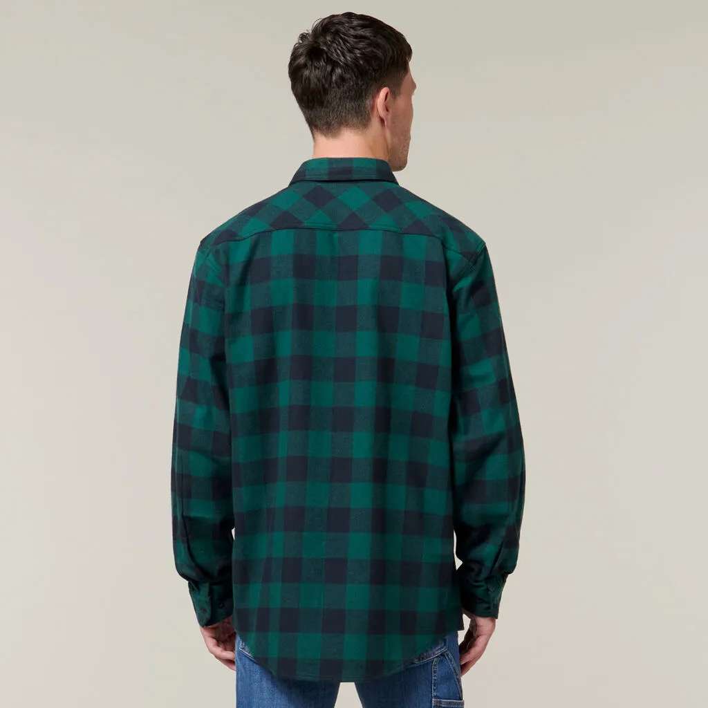 Hardyakka Foundations Check Flannel Long Sleeve Shirt (Y07295)