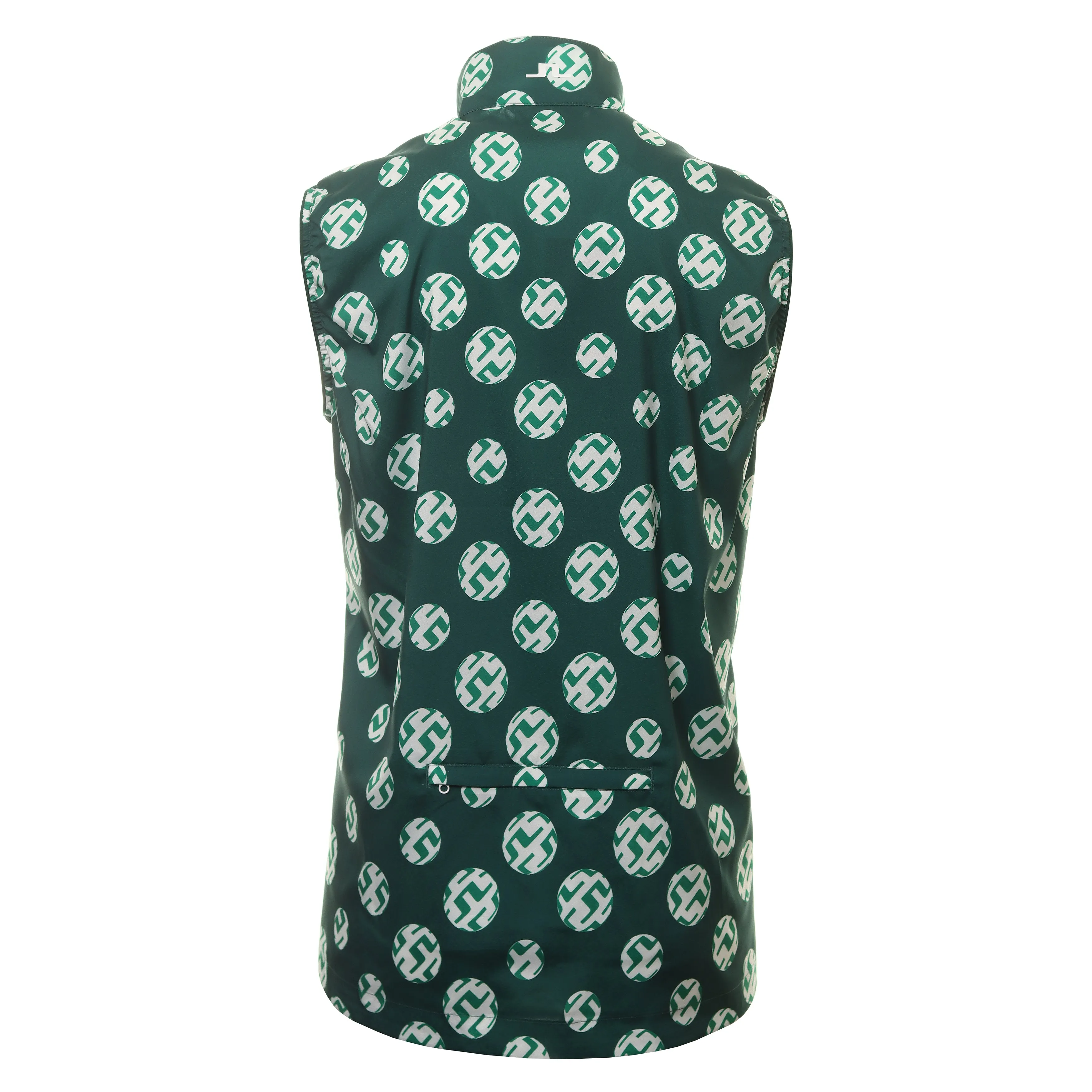 J.Lindeberg Golf Ash Light Print Packable Vest