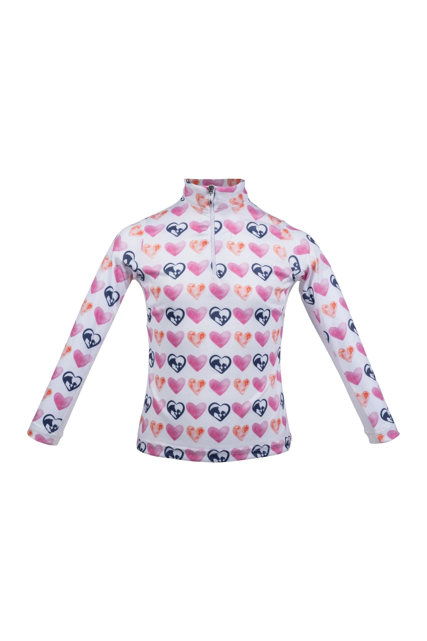 Kids Functional Shirt Hearts