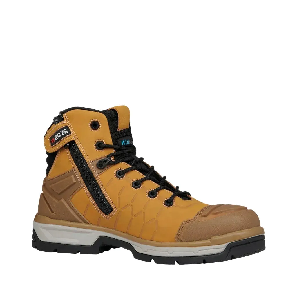 King Gee Quantum Hybrid Zip/Lace Composite Toe Work Boots (K27115)