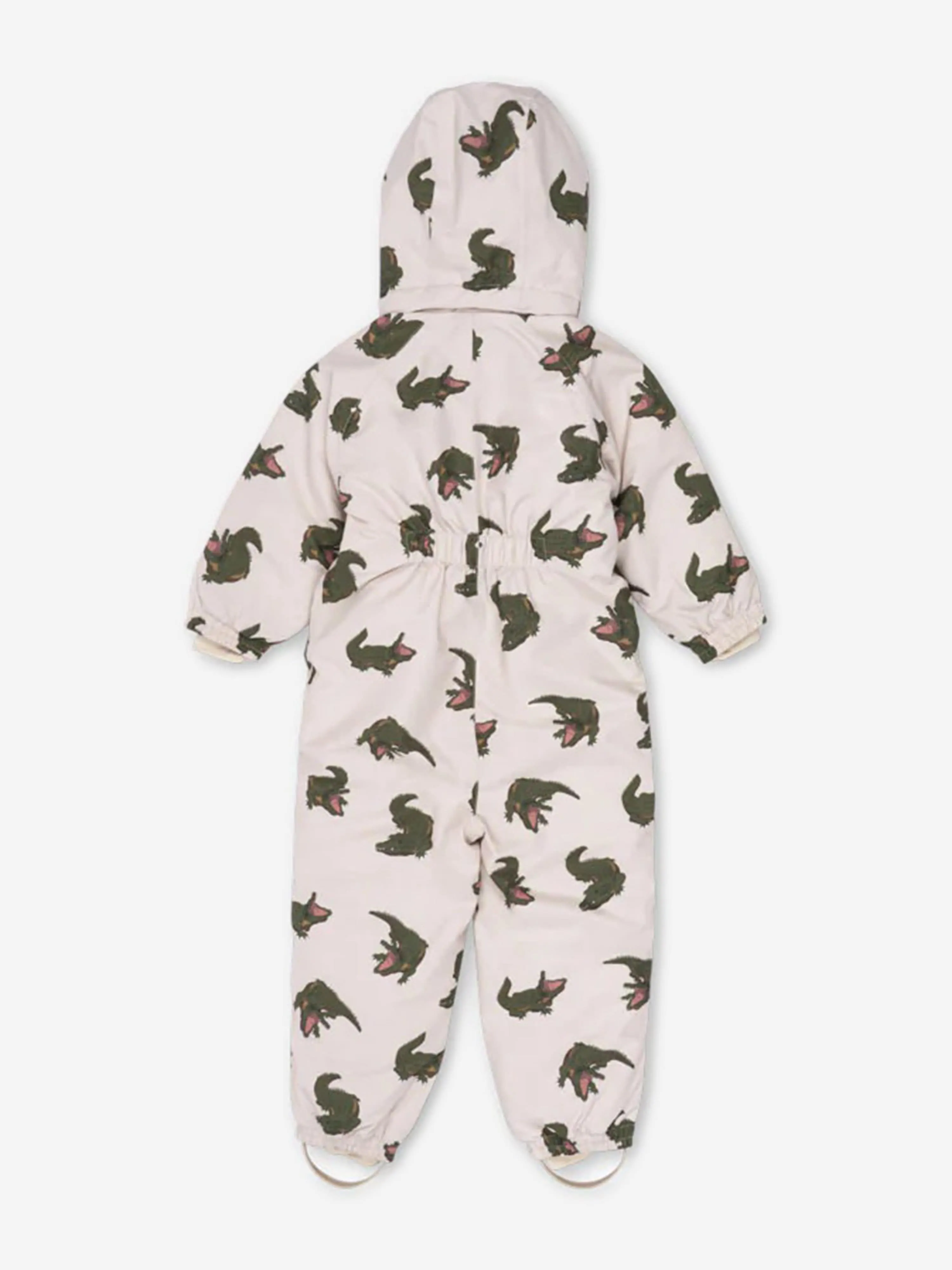 Konges Sløjd Kids Crocodile Nohr Snowsuit in Ivory