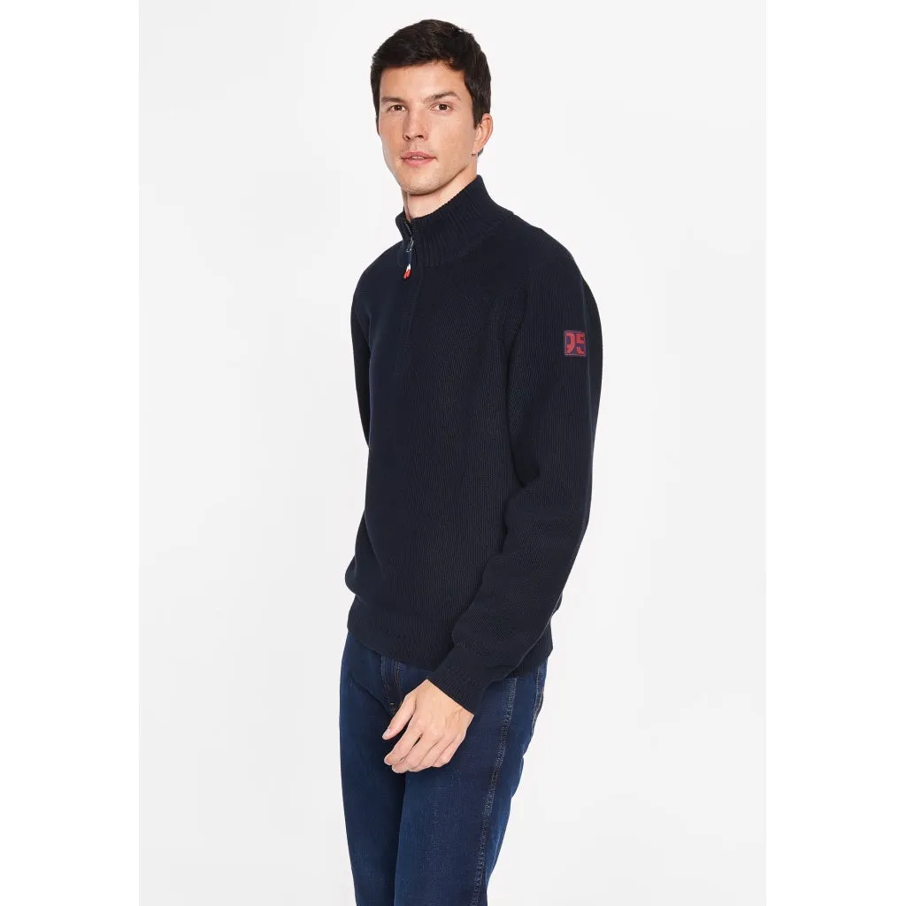 Mort Half Zip Windbreaker - Dark Navy