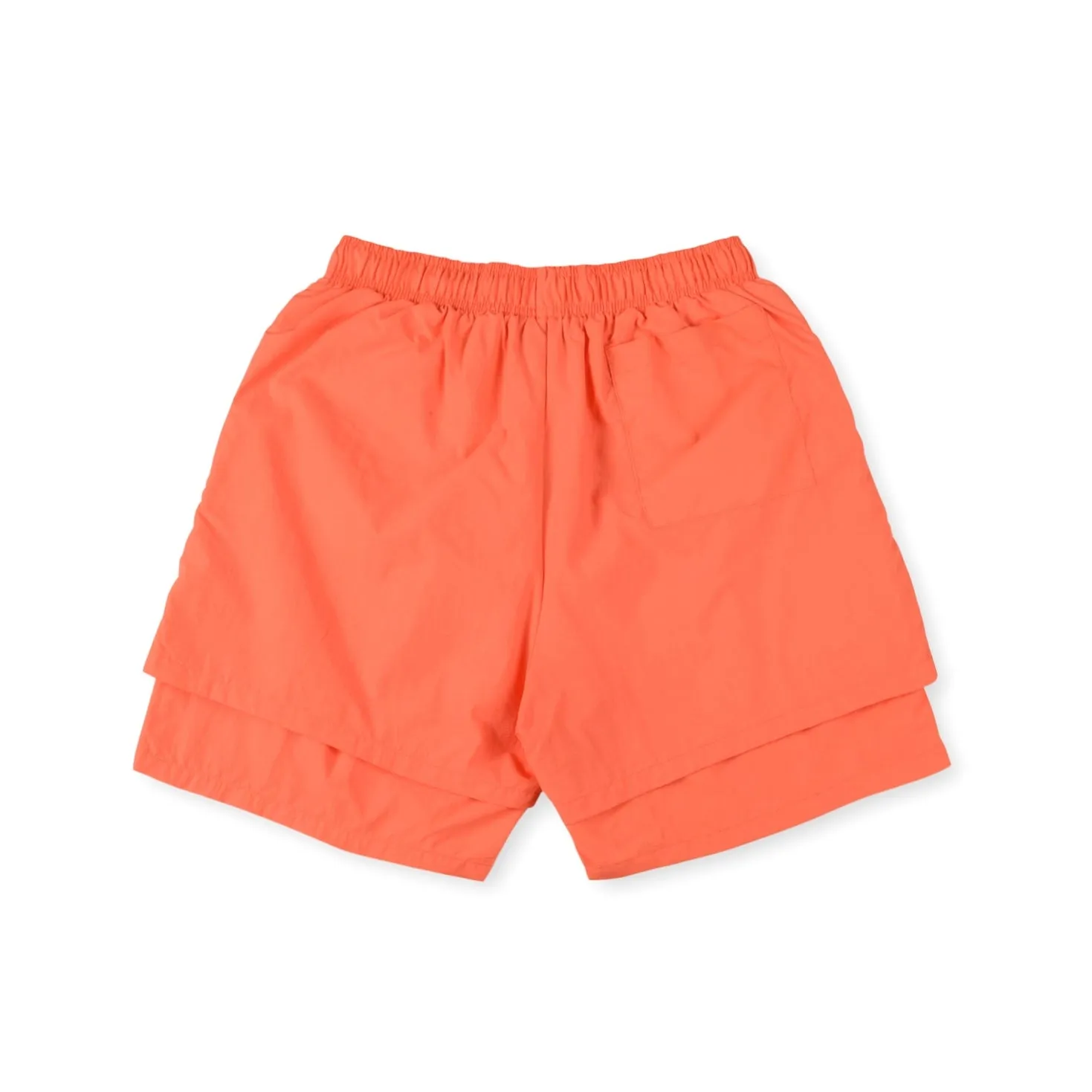 Sp5der 55555 Worldwide 5555 Logo Printed Shorts Peach