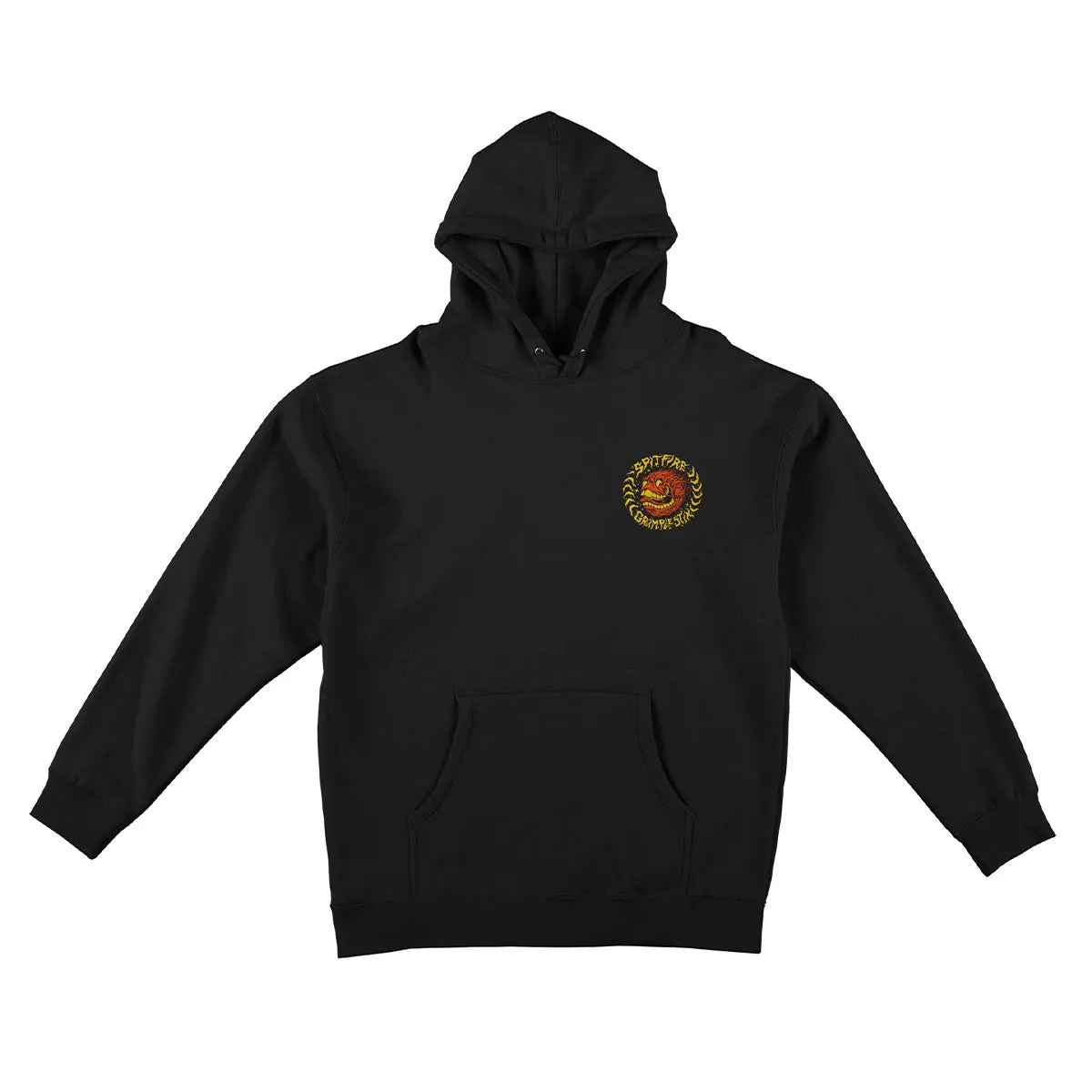 Spitfire - Flying Grimple Hoodie Black