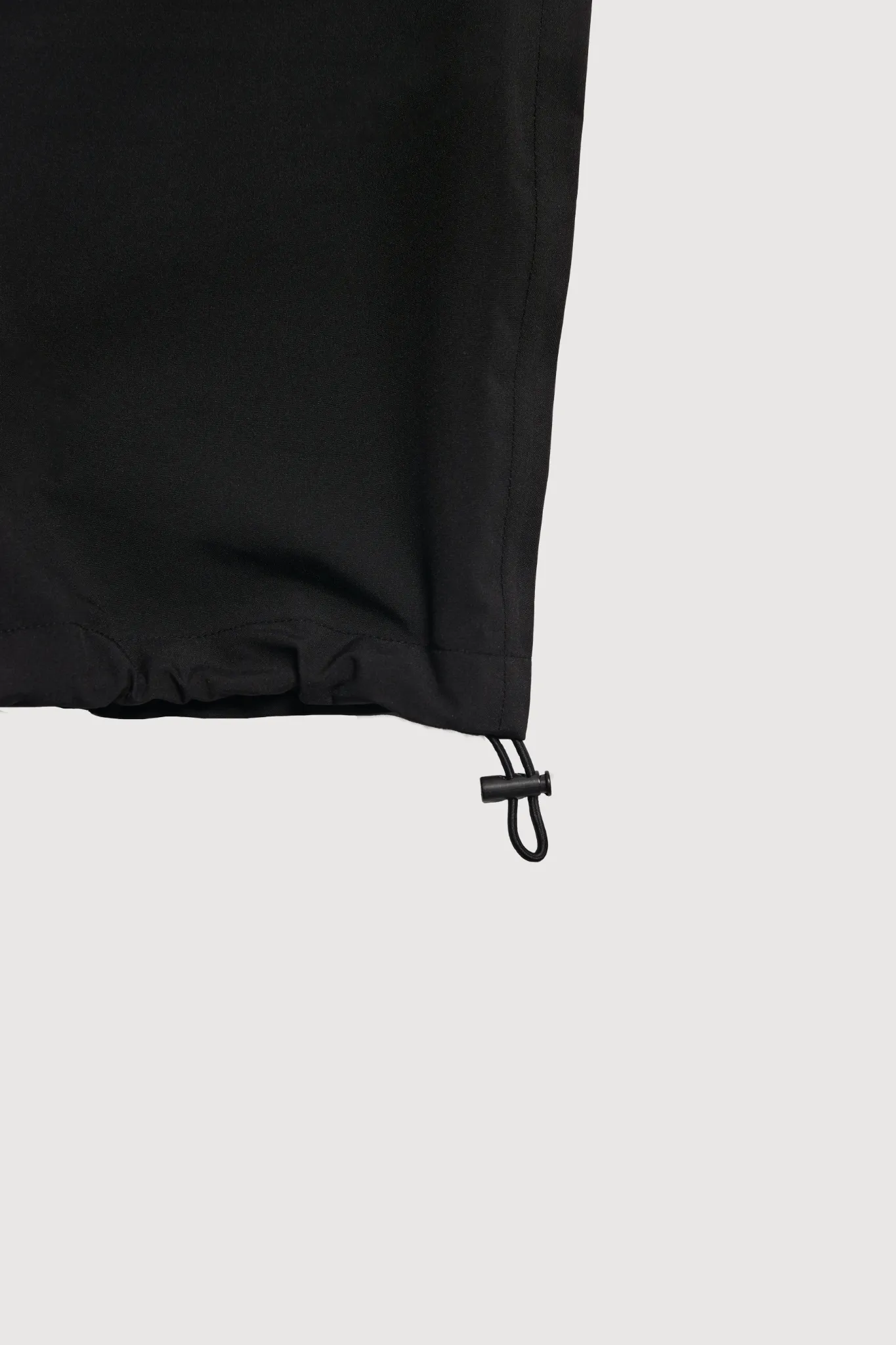 SQUARE LOGO WATERPROOF  PANTS BLACK