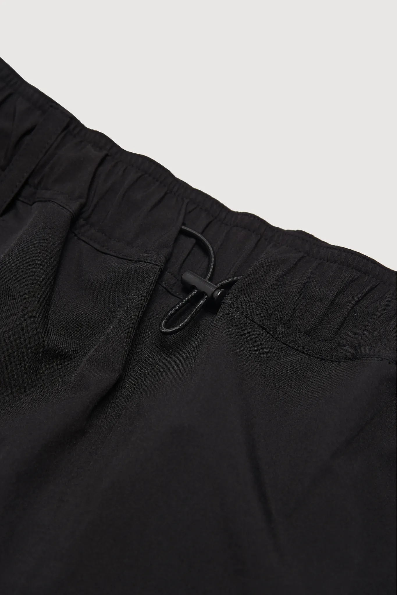 SQUARE LOGO WATERPROOF  PANTS BLACK