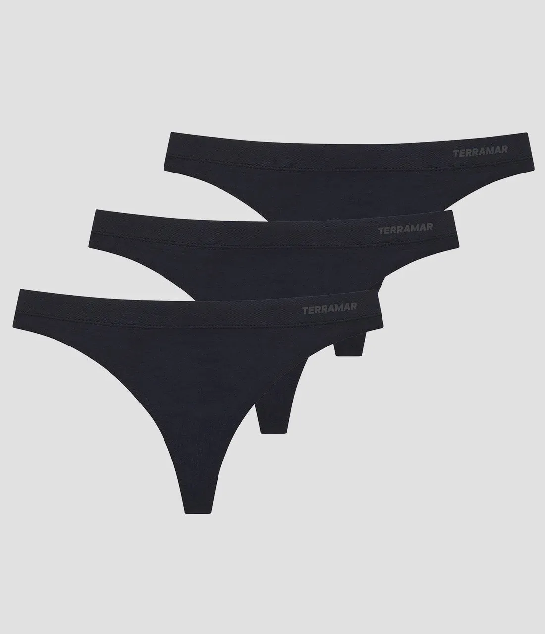 Terramar Semless Thong 3 Pack