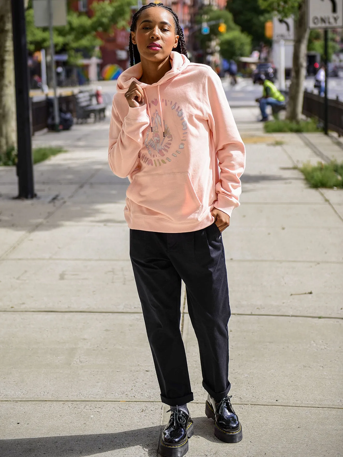 Truly Deal Hoodie - Hazey Pink