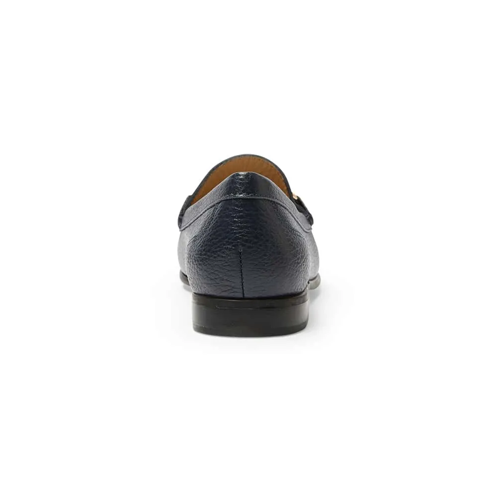 Tuscany Loafer in Navy Leather