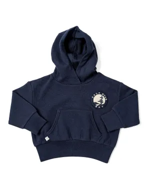 vintage hoodies - halfmoon bay on league blue