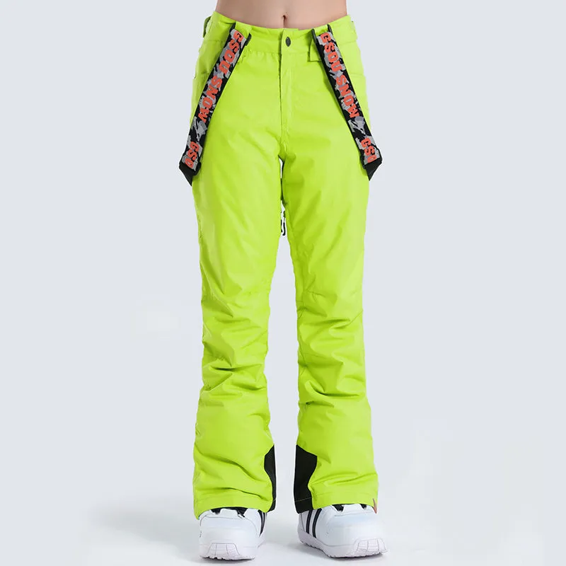 Women's Gsou Snow 10k Highland Ski Pants Bibs