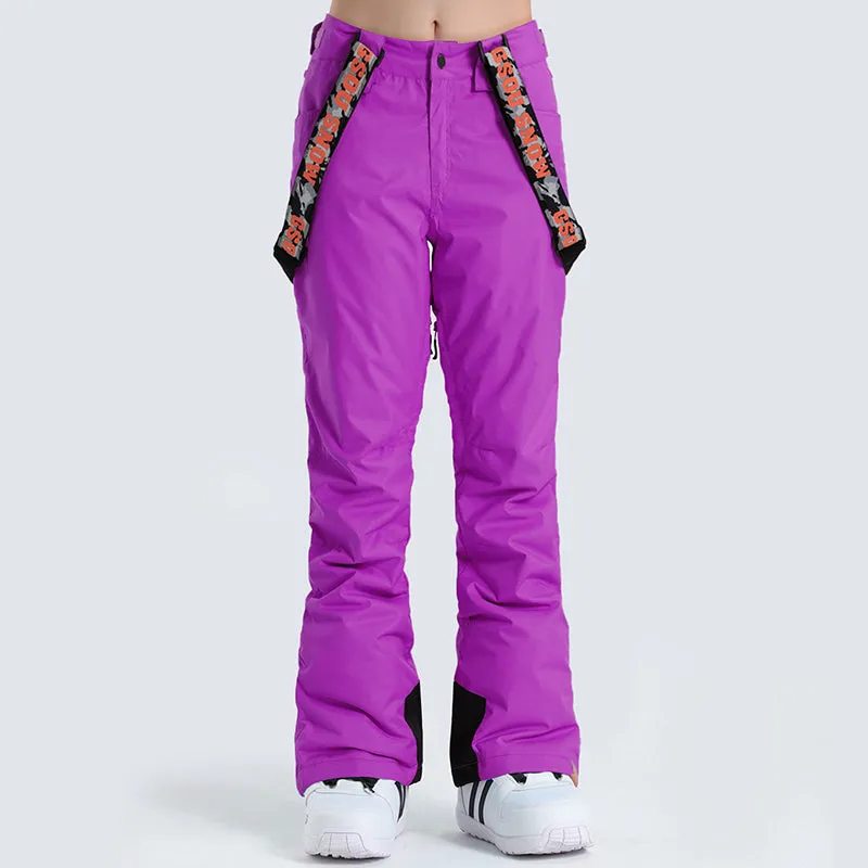 Women's Gsou Snow 10k Highland Ski Pants Bibs