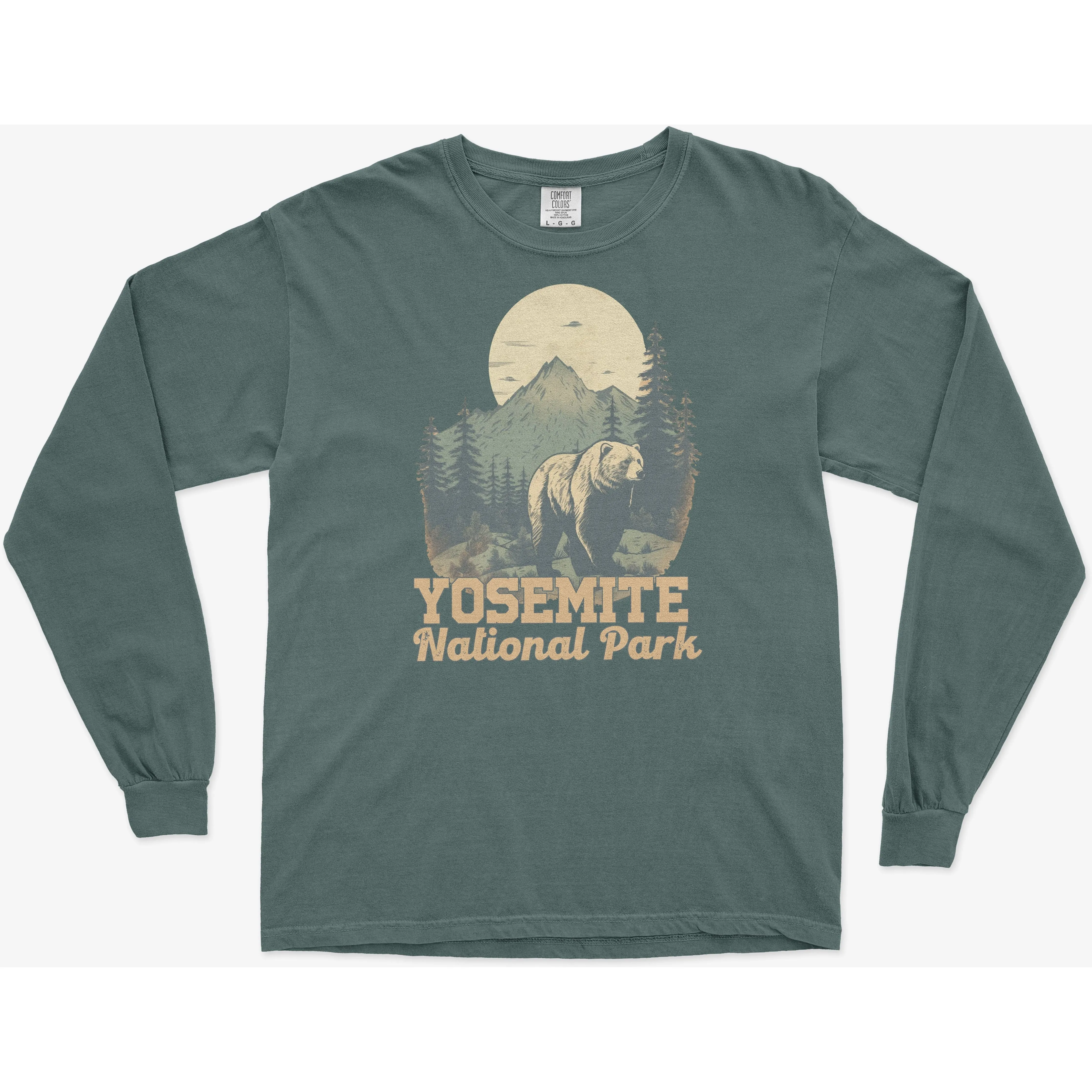 Yosemite National Park Long Sleeve T Shirt